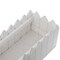 White Vinyl Traditional Fence Design Garden Bed Elevated Screwless Raised Planter Box
